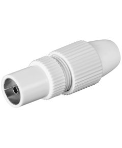 Connettore presa TV coassiale rapido con fissaggio a morsetto MT765 Goobay