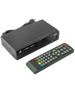 Décodeur numérique terrestre HDMI/SCART/USB/LAN DVB T3 FULL HD 1080p H.265 WB2292 