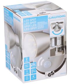 7 LED wall lamp with Grundig motion sensor ED574 Grundig