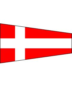 Numerische Signalb&uuml;rste &bdquo;4&ldquo; 100x340cm FLAG221 