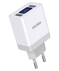 Alimentatore caricabatterie 5V 2.4A con display LED KSC-756 F2290 Kakusiga