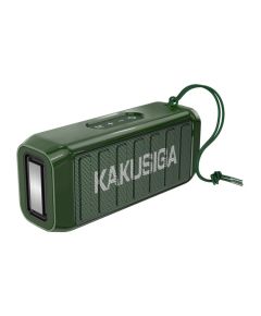 Altoparlante Bluetooth ingressi AUX/USB/Scheda SD Radio FM verde KSC-606 F2530 Kakusiga