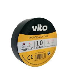 Insulating tape 15mm 10m white EL145 Vito