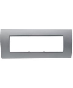 Living International compatible 7-place silver Soft Touch plate EL3191 