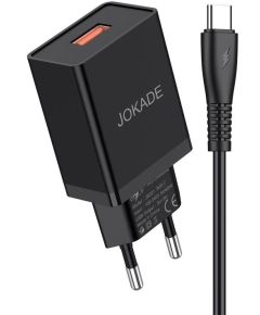 USB type C fast charging charger 5V/5A black JB022 F2160 Jokade