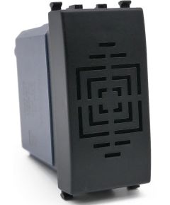 Vimar Arké compatible black buzzer EL266 