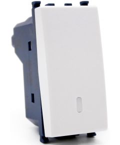 Vimar Arké compatible white unipolar pushbutton EL290 