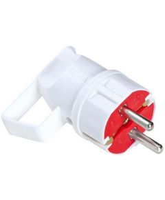 White Schuko plug with Vito handle EL3115 Vito