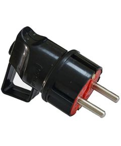 Black Schuko plug with Vito handle EL3240 Vito