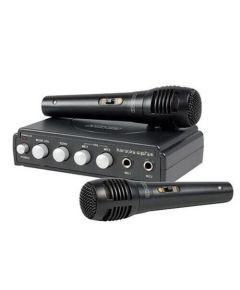 Karaoke kit with 2 Konig microphones SP585 König