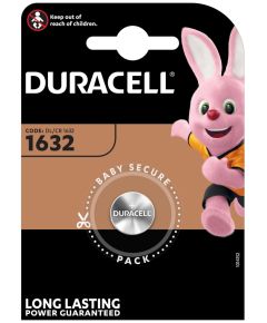 3V CR1632 Duracell lithium button battery WB238 Duracell