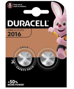 Batteria a bottone al litio 3V CR2016 Duracell WB343 Duracell