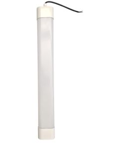 Plafoniera LED lineare impermeabile 24W luce fredda 6500k 400lm IP67 D6445 Vito