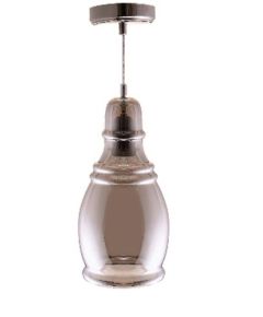 Lampadario in Vetro Fumè E27 Ø140mm M964 Vito