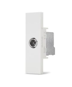 Presa TV passante bianca linea ZEN 01204 