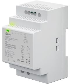 Alimentatore per guida DIN 24VCC 2,5A 60W F1010 Goobay