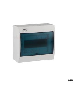 Quadro elettrico di distribuzione da parete serie KDB IP30 8 moduli Kanlux C5036 Kanlux