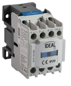 Contattore di potenza  18A AC-3 bobina 230V AC KA1043 Kanlux