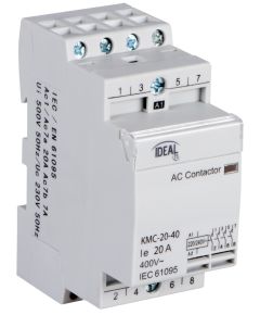 Contattore modulare 230V AC 3NO + 1NC KA1067 Kanlux