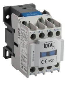 Contattore di Potenza KCP 24V AC 9A 3P + 1NO KA2300 Kanlux