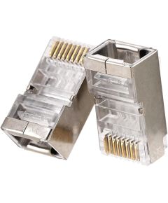 Plug RJ45 Cat.6 schermato - confezione da 100 P512 Power-it