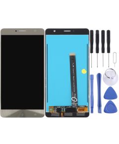 Schermo LCD OEM per Asus ZenFone 3 Deluxe ZS550KL / Z01FD con digitalizzatore Oro C2065 