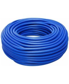 Tubo corrugato pieghevole senza tirafilo 20mm 50m blu TC2020BLU 