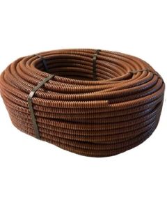 Tubo corrugato pieghevole senza tirafilo 25mm 50m marrone TC2025MARRONE 
