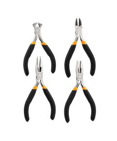 Set 4 mini pinze 11cm&ndash; 4 pezzi TL9800 Toolmak