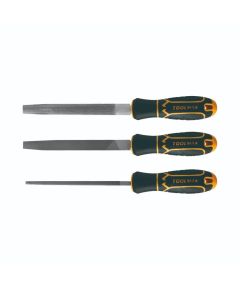 Set di lime in acciaio 3 pezzi 20cm TL9830 Toolmak