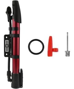 Mini pompa manuale per bicicletta con attacco al telaio - vari colori TL9915 Toolmak