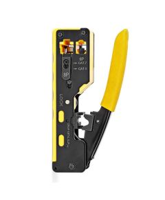 Pinza crimpatrice per connettori RJ45 / RJ12 (6P/8P) Geti U802 