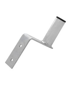Supporto a parete per antenna in acciaio zincato 14 cm tubo &Oslash; 38 mm WB1479 