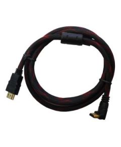 C&acirc;ble HDMI haute vitesse 19 broches M / M 90 &deg; 1,5 m CA310 