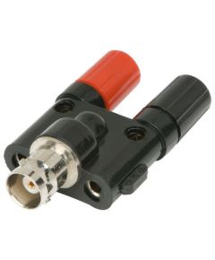BNC-Buchse mit rot / schwarzen Anschl&uuml;ssen D5050 