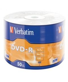 Verbatim - Pack de 50 DVD-R 4.7GB 120min L528 Verbatim