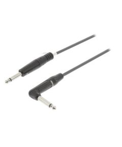 Cable de audio mono 6.35 mm macho - 6.35 mm macho 1.5 m gris oscuro SX250 Sweex