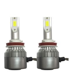 Paire de phares de voiture &agrave; DEL de 3800lm 6000K, mod&egrave;les H8 / H9 / H11 P937 