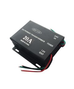 Voltage reducer from 24V to 12V 20A T498 