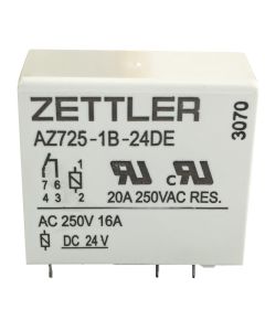 Relè 24V SPST - AZ725-1B-24DE - ZETTLER EL293 