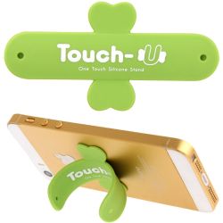 TOUCH-U - Support de smartphone en silicone - Vert H592 