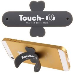 TOUCH-U - Silicone smartphone holder - Gray M207 