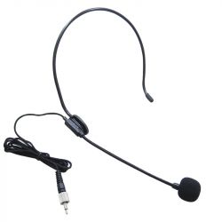 Microphone sans fil serre-tête / cravate UHF AK-100 MIC053 