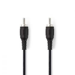 Male RCA cable - RCA male | 2.0 m | Black ND2560 Nedis