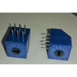 16-position rotary encoder dip switch NOS100724 