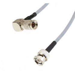 Mini BNC male cable 90 degrees - BNC male - 60 cm Z303 
