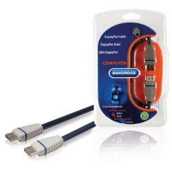 Displayport Male - Displayport Male Cable 5.00 m Blue ND1000 Bandridge