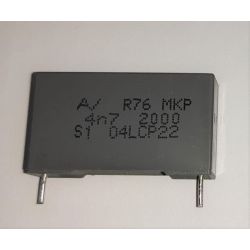 Polypropylene capacitor 15 nF 500 Vac - pack of 10 pieces NOS101012 