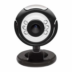 2MP Webcam with Microphone and USB LED 30FPS PC Plug & Play Smart Working Webinar A9128 