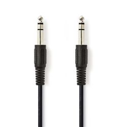 Stereo Audio Cable 6.35mm Male-6.35mm Male 2m ND3948 Nedis